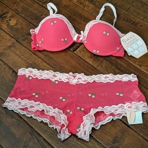 NWT pink lingerie